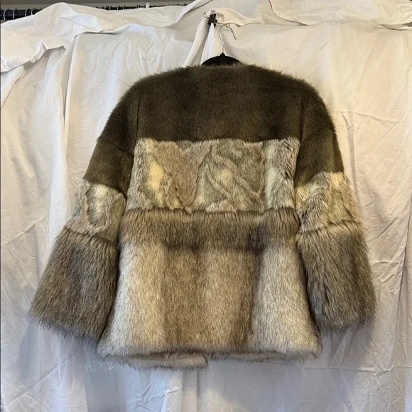 Zara Multitone Teddy Jacket - Picture 11 of 11